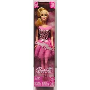 Mattel Barbie MY FIRST BALLET LESSON BARBIE Doll Pink Ballerina Lace Tulle 2005